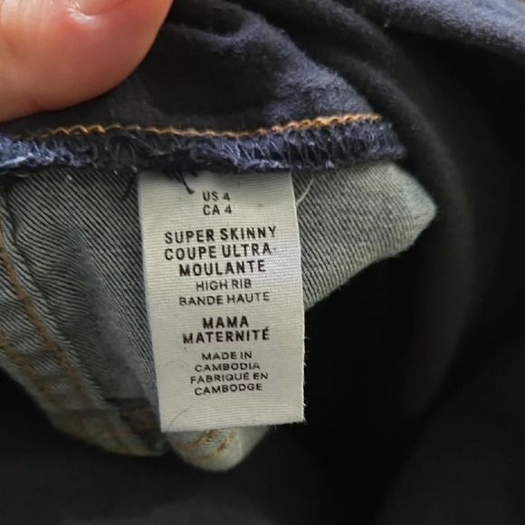 H&M Maternity Jeans Size 4 - Picture 3 of 4